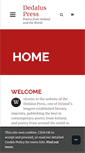 Mobile Screenshot of dedaluspress.com
